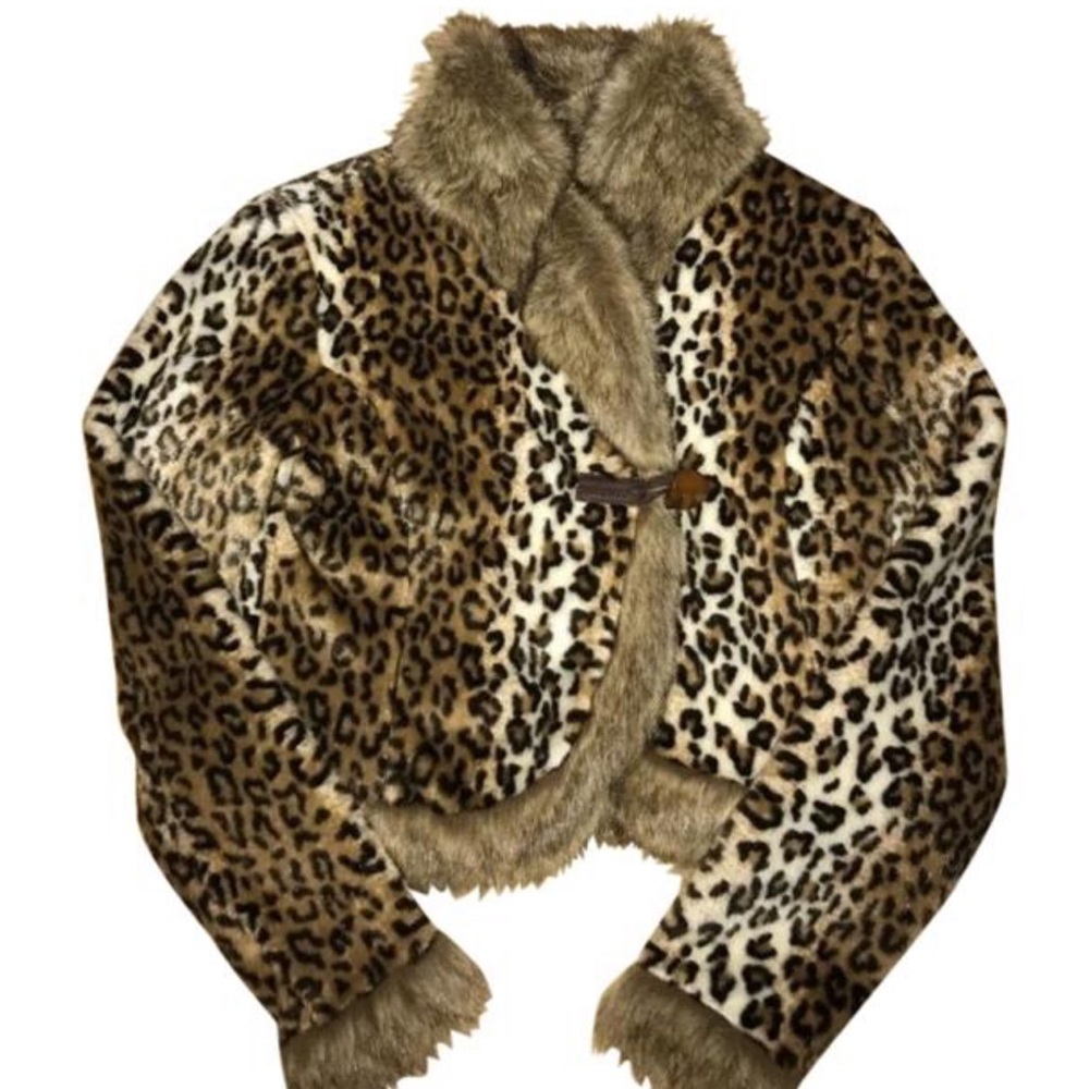 Hot Kiss ❤️ Faux Fur Size Small Winter Jacket